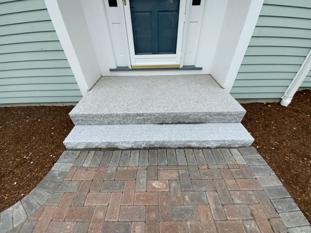 Retaining Walls & Steps by Castle Masonry on Cape Cod — 12