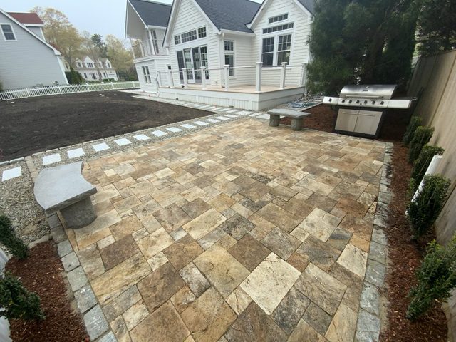 Fire Pits & Outdoor Kitchens by Castle Masonry on Cape Cod