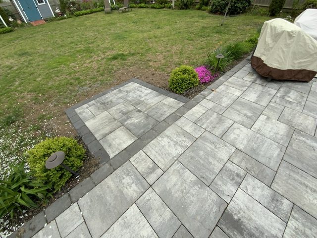 Paver Patios & Walkways by Castle Masonry on Cape Cod