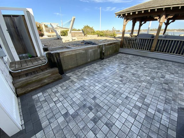Pool Decks & Outdoor Living by Castle Masonry on Cape Cod