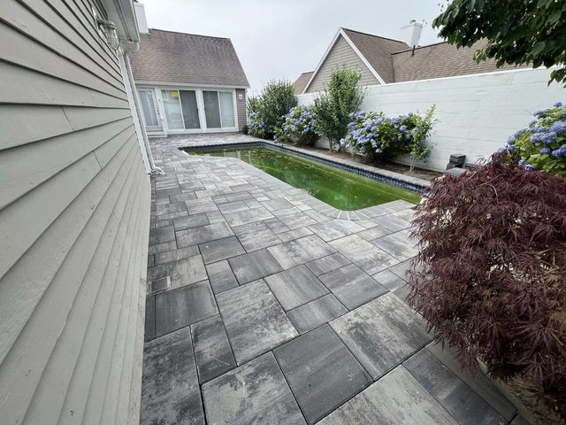 Paver Patios & Walkways by Castle Masonry on Cape Cod