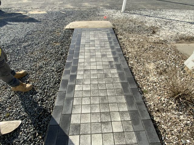 Paver Patios & Walkways by Castle Masonry on Cape Cod