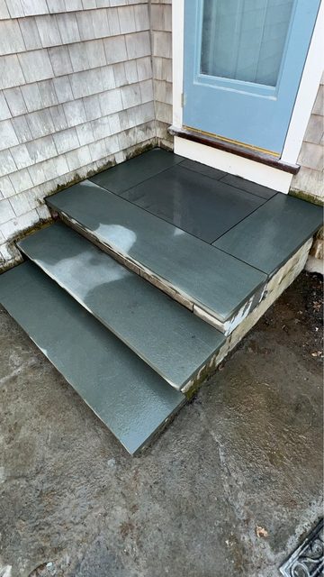 Retaining Walls & Steps by Castle Masonry on Cape Cod — 14