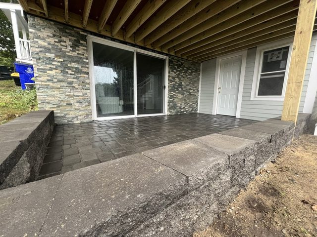 Pool Decks & Outdoor Living by Castle Masonry on Cape Cod