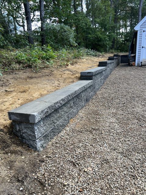 Retaining Walls & Steps by Castle Masonry