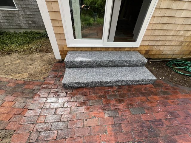 Retaining Walls & Steps by Castle Masonry on Cape Cod — 10