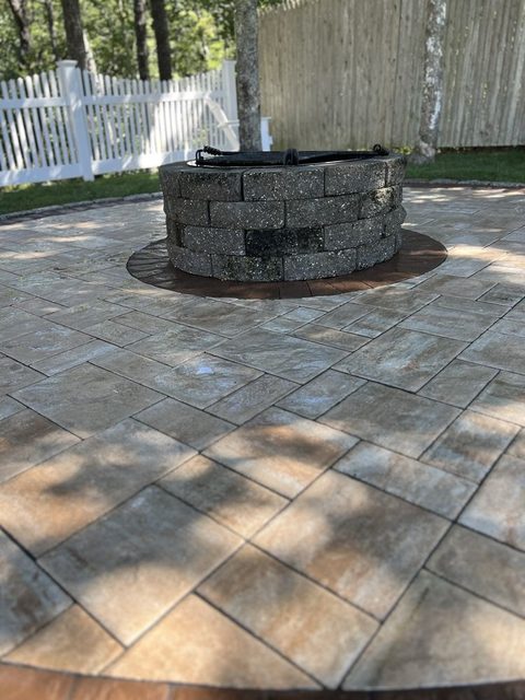 Fire Pits & Outdoor Kitchens by Castle Masonry on Cape Cod