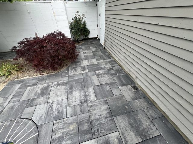 Paver Patios & Walkways by Castle Masonry on Cape Cod